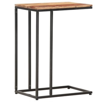 Bijzettafel 35x45x65 cm massief hout 9