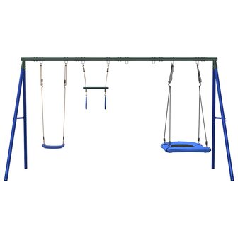 Schommelset met schommel, trapeze en nestschommel 3