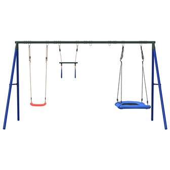 Schommelset met schommel, trapeze en nestschommel 3