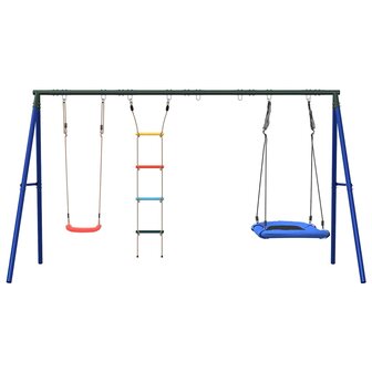 Schommelset met schommel, ladder en nestschommel 3