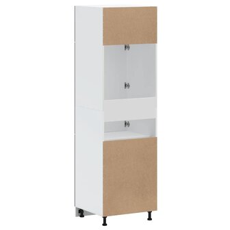 Keukenkast Lucca bewerkt hout zwart 6