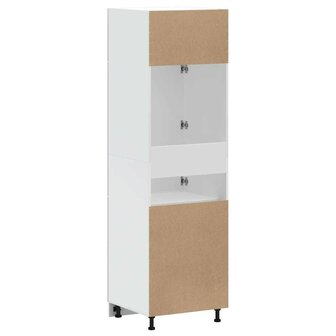 Keukenkast Lucca bewerkt hout grijs sonoma eiken 6