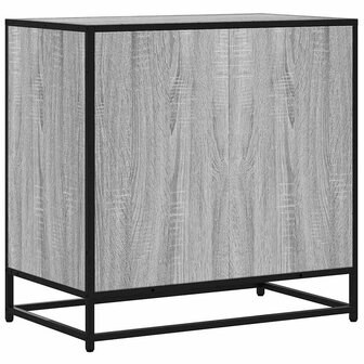 Ladekast 70x41x70 cm bewerkt hout grijs sonoma eikenkleurig 7