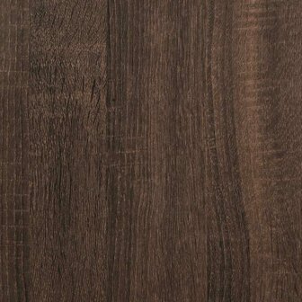 Ladekast 70x41x70 cm bewerkt hout bruin eikenkleur 9