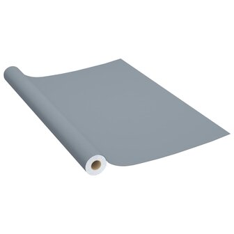 Meubelfolies zelfklevend 2 st 500x90 cm PVC grijs 3