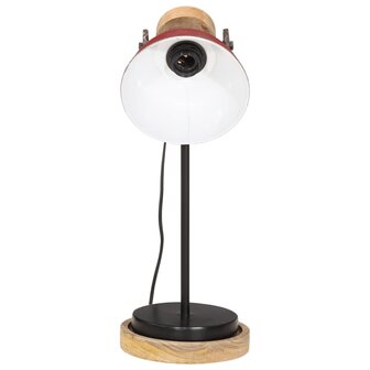 Bureaulamp 25 W E27 17x17x50 cm verweerd rood 3