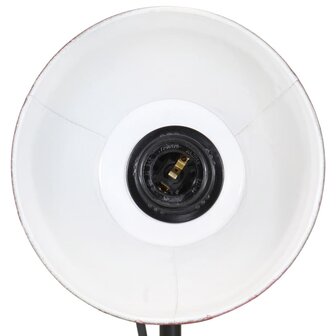 Bureaulamp 25 W E27 17x17x50 cm verweerd rood 6