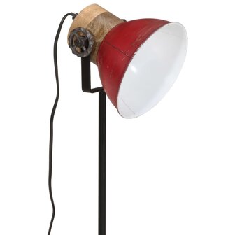Bureaulamp 25 W E27 17x17x50 cm verweerd rood 7