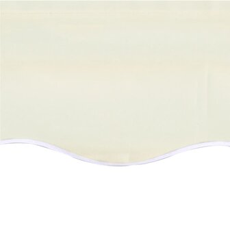 Vervangingsdoek voor luifel 4,5x3,5 m cr&egrave;mekleurig 5