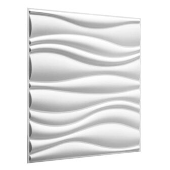 WallArt 12 st Wandpanelen 3D GA-WA04 Waves 2