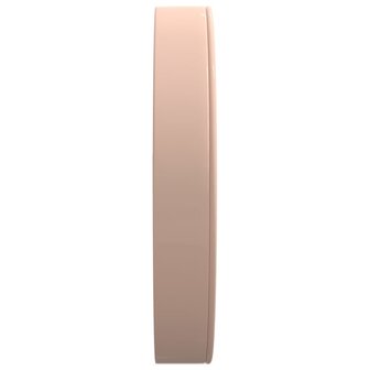Wandklok &Oslash;29,5 cm polystyreen en glas goudkleurig en wit 4