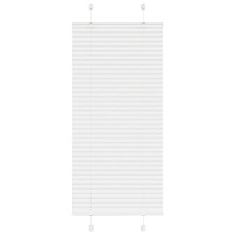 Pliss&eacute; rolgordijn 65x150 cm stofbreedte 64,4 cm polyester wit 1