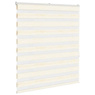 Zebra rolgordijn 135x150 cm stofbreedte 130,9 cm marmerbeige 3