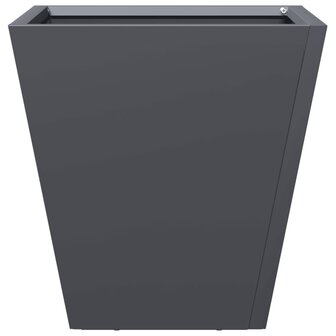 Plantenbak 30x30x30 cm staal antracietkleurig 5