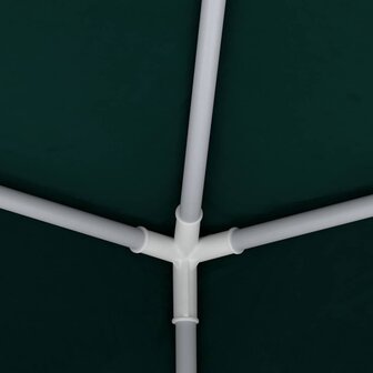 Partytent met zijwanden professioneel 90 g/m&sup2; 4x4 m groen 5
