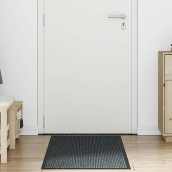 Deurmat 60x180 cm antracietkleurig 2