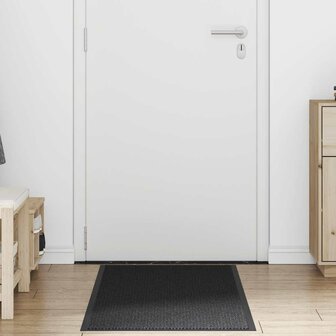 Deurmat 60x180 cm zwart 2
