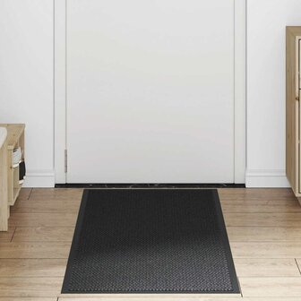 Deurmat 60x180 cm zwart 3