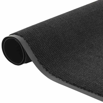 Deurmat 60x180 cm zwart 4