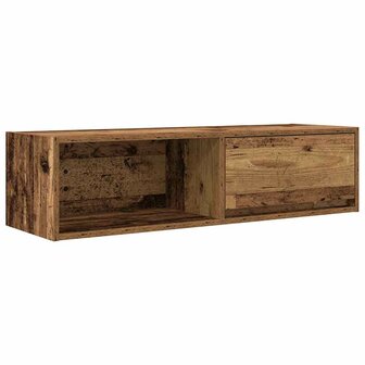 Tv-meubel 100x31x25,5 cm bewerkt hout oud hout 2