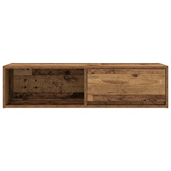 Tv-meubel 100x31x25,5 cm bewerkt hout oud hout 6