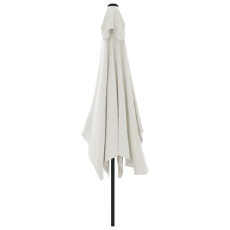 Parasol vierhoekig zandwit 200 x 300 cm 4