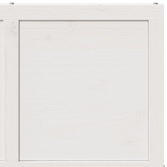 Schuifdeur 80x208 cm massief grenenhout wit 8