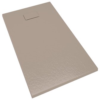 Douchebak 120x70 cm SMC bruin 3