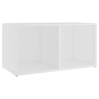 Tv-meubel 72x35x36,5 cm bewerkt hout wit 2