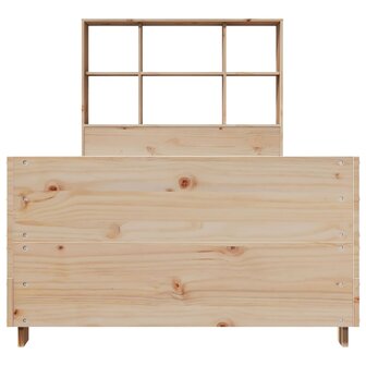 Bedframe zonder matras massief grenenhout 90x200 cm 4