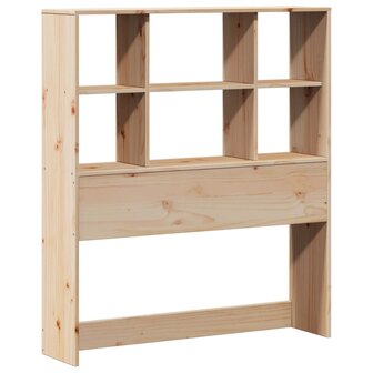 Bedframe zonder matras massief grenenhout 90x200 cm 6