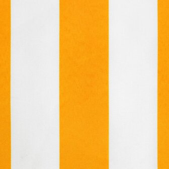 Vervangingsdoek voor luifelrok gestreept 6 m geel en wit 5