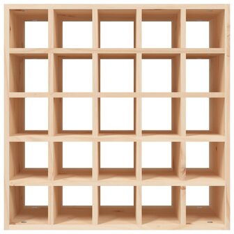 Wijnkast 56x25x56 cm massief grenenhout 5