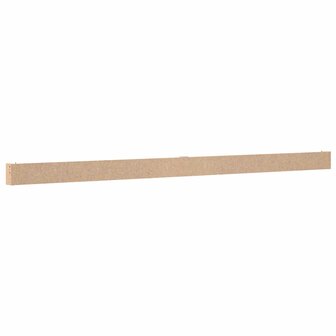 Beslagset schuifdeur 183 cm aluminiumlegering zilverkleurig 2