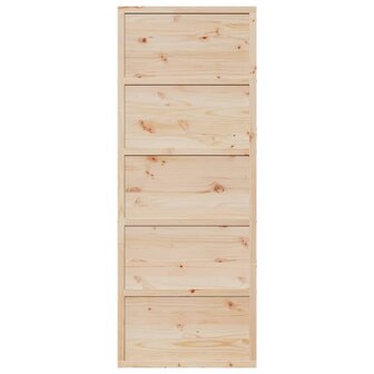 Schuifdeur 80x208 cm massief grenenhout 4