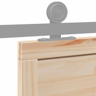 Schuifdeur 80x208 cm massief grenenhout 7