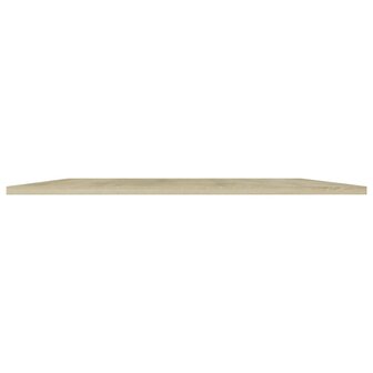Wandschappen 4 st 80x20x1,5 cm spaanplaat sonoma eikenkleurig 3