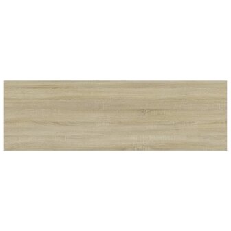 Wandschappen 4 st 80x20x1,5 cm spaanplaat sonoma eikenkleurig 4