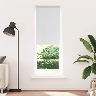 Rolgordijn verduisterend 70x210cm stofbreedte 65,7 cm wit 2