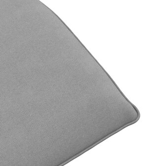 Ligstoel inklapbaar 175x54x8,5 cm Oxford stof grijs 9