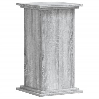 Plantenstandaard 33x33x60 cm bewerkt hout grijs sonoma eiken 2