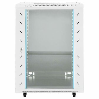 Netwerkkast 15U 19&quot; IP20 53x40x80 cm grijs 3