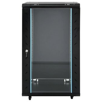 Netwerkkast 18U 19&quot; IP20 60x60x100 cm zwart 3