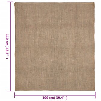 Jutezakken 5 stuks 220 g/m&sup2; 100x110 cm 100% jute 7
