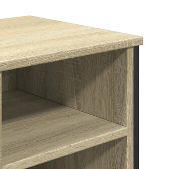 Wastafelkast 91x35x60 cm bewerkt hout sonoma eikenkleurig 7