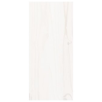 Wijnkast 56x25x56 cm massief grenenhout wit 6