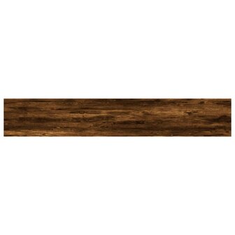 Wandschappen 4 st 60x10x1,5 cm bewerkt hout gerookt eikenkleur 6