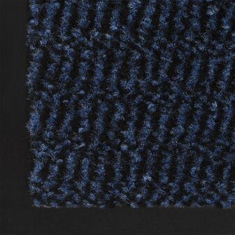 Deurmat getuft 60x180 cm blauw 4