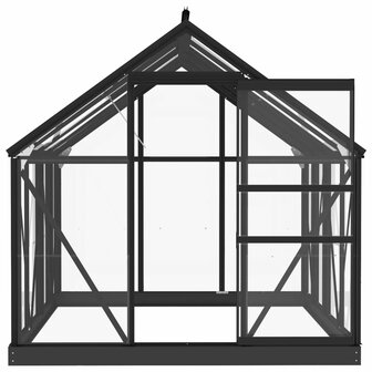  Vervangend frame tuinkas 155x103x191 cm aluminium antraciet 7
