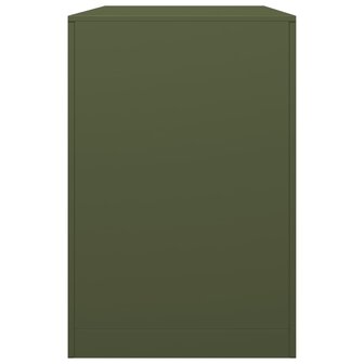 Haardhoutrek 100x40x60 cm staal groen 5